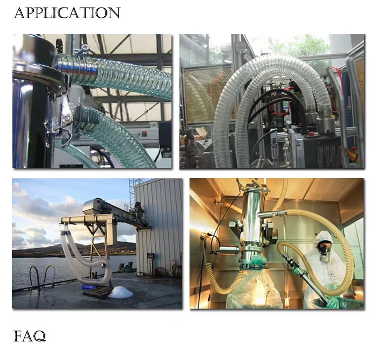 Aptflex-CR PVC Steel Wire Hose Applications shanghai apt machinery 1
